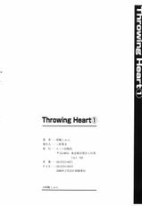 [Akishima Shun] Throwing Heart 1-