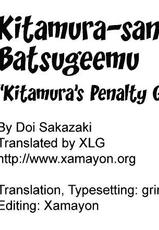 [Doi Sakazaki] Kitamura-San no Batsugeemu [English] [XLG]-