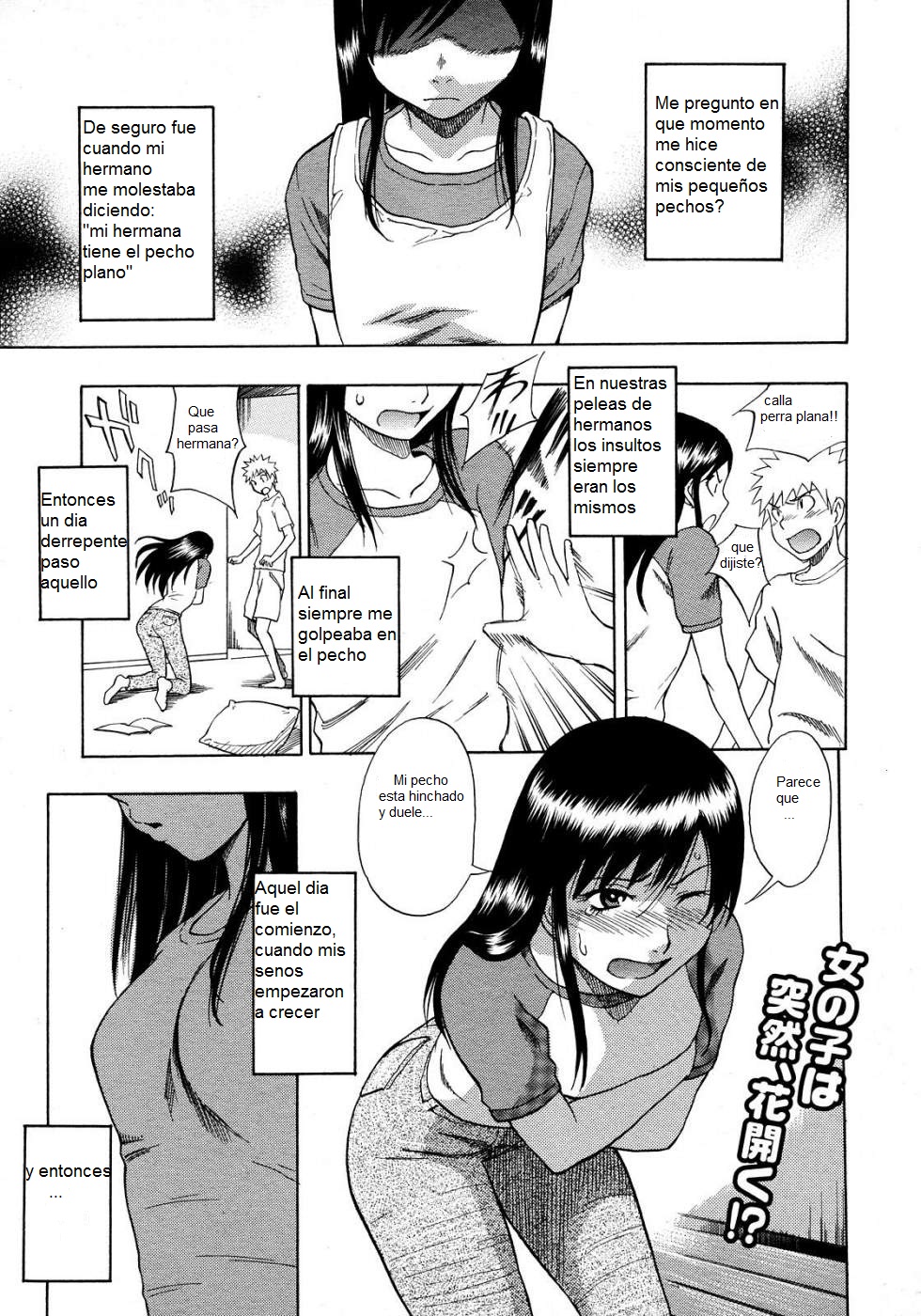 [Shiden Akira] Hinyuu Kyonyuu History | Tiny Boobs Giant Tits History (COMIC Megastore 2008-03) [Spanish] [しでん晶] 貧乳巨乳ヒストリー (コミックメガストア 2008年03月号) [スペイン翻訳]
