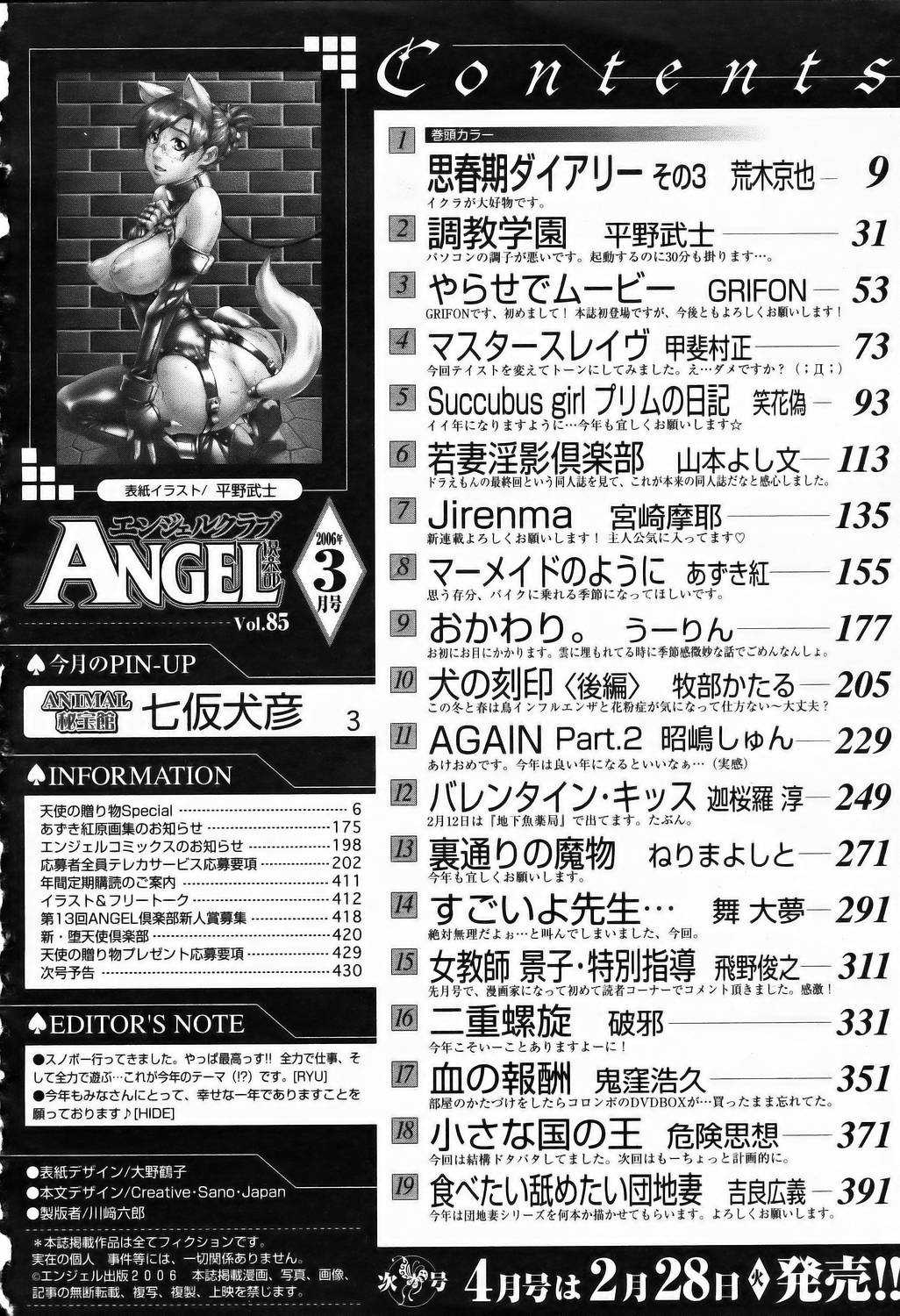 [Anthology] COMIC Angel Club (2006-03) 