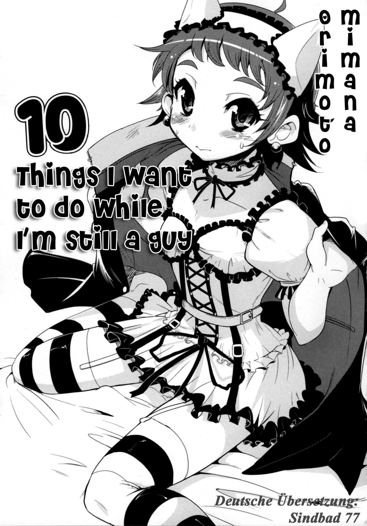 [Orimoto Mimana] 10 Things to Do While I&#039;m Still a Boy [German] [Orimoto Mimana] 10 Things to Do While I&#039;m Still a Boy