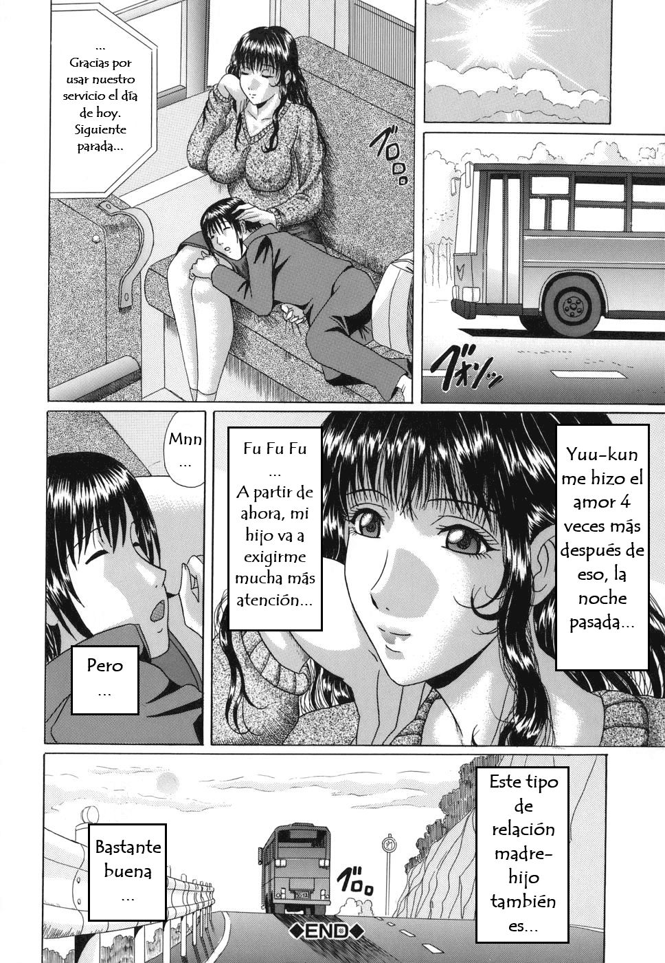 [Murasame Masumi] Hajimari wa Bus no Naka | Comenzó en el autobús (Mamazuri) [Spanish] [ZetaWorks] [村雨真澄] 始まりはバスの中 (ママズリ) [スペイン翻訳]